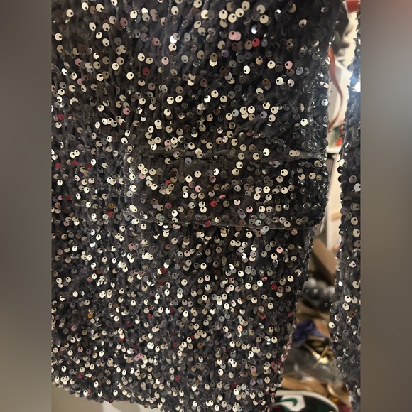 Boo-boo Gorgeous sequins blazer size 12 - Picture 4 of 5